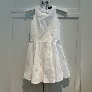 White Polo Ralph Lauren dress. Worn for graduation. Size 10 (kids).
